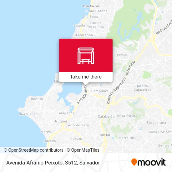 Avenida Afrânio Peixoto, 3512 map