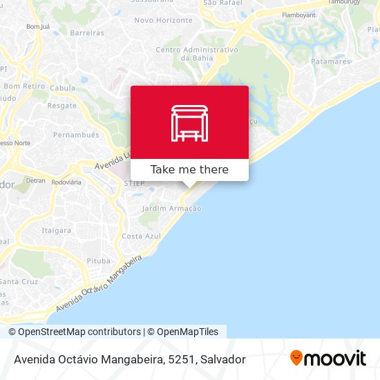 Avenida Octávio Mangabeira, 5251 map