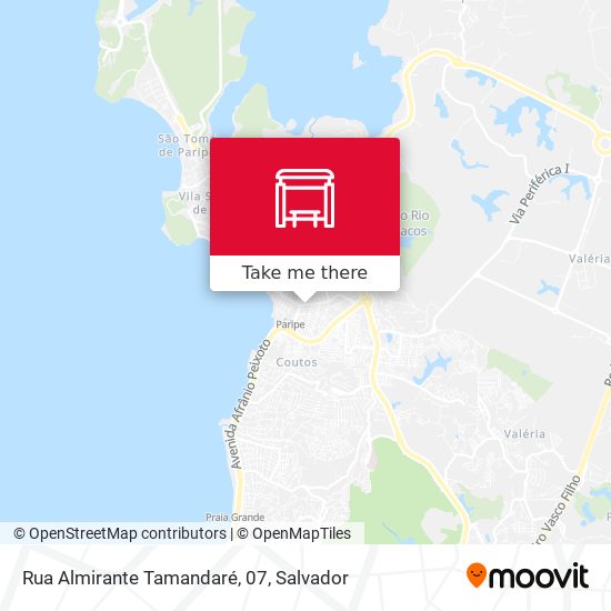 Rua Almirante Tamandaré, 07 map