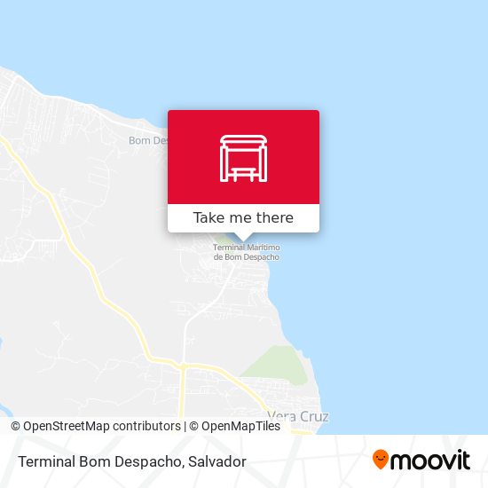 Mapa Terminal Bom Despacho