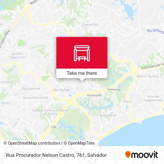 Rua Procurador Nelson Castro, 761 map