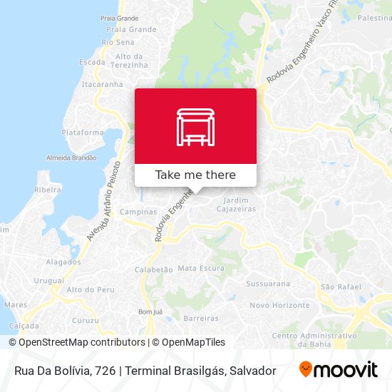 Rua Da Bolívia, 726 | Terminal Brasilgás map