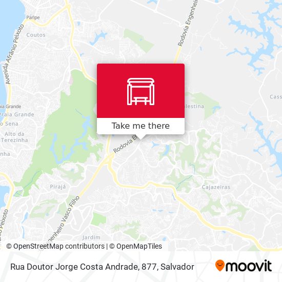 Rua Doutor Jorge Costa Andrade, 877 map