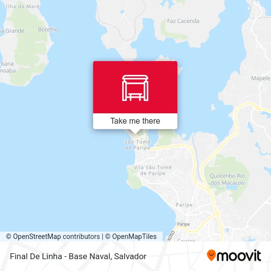 Final De Linha - Base Naval map