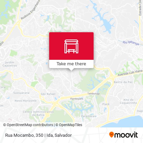 Rua Mocambo, 350 | Ida map