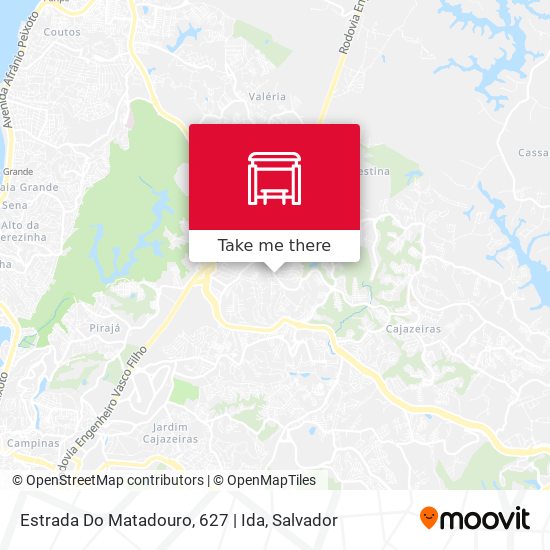 Estrada Do Matadouro, 627 | Ida map