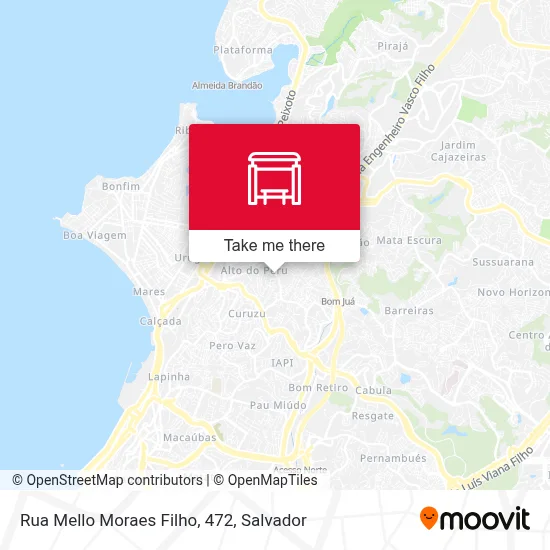 Rua Mello Moraes Filho, 472 map