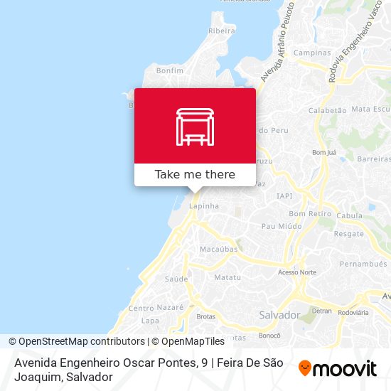 Avenida Engenheiro Oscar Pontes, 9 | Feira De São Joaquim map