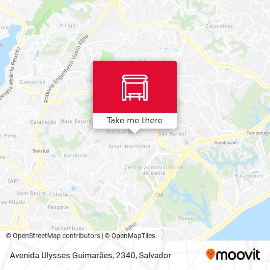 Avenida Ulysses Guimarães, 2340 map