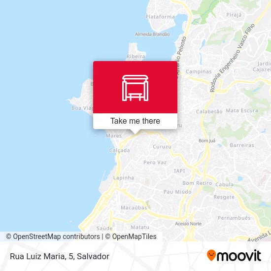 Rua Luiz Maria, 5 map