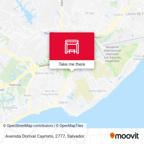 Avenida Dorival Caymmi, 2777 map