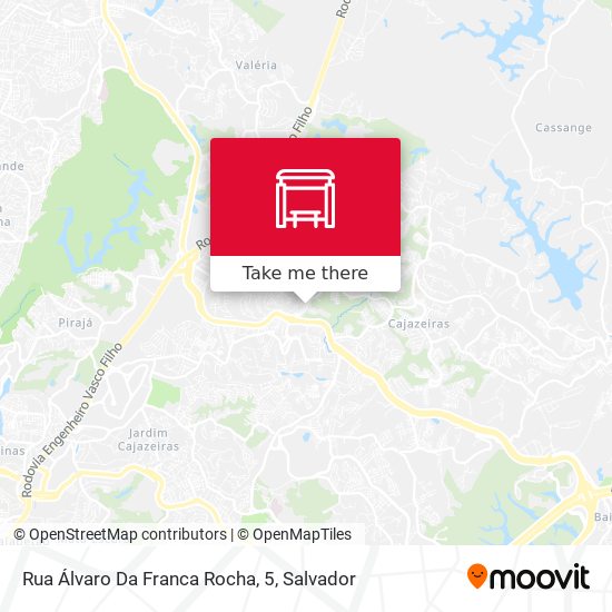 Mapa Rua Álvaro Da Franca Rocha, 5