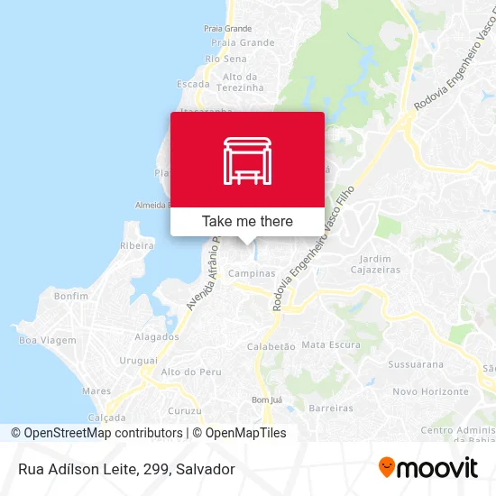 Rua Adílson Leite, 299 map