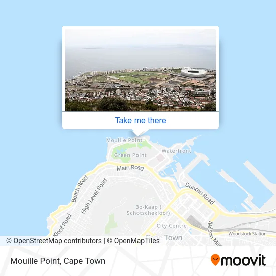 Mouille Point map