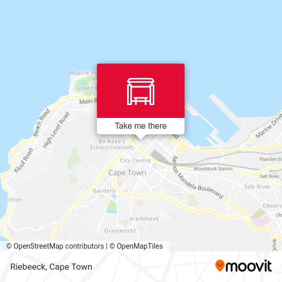 Riebeeck map