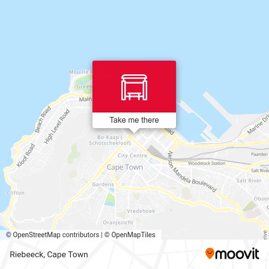 Riebeeck map