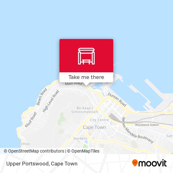 Upper Portswood map