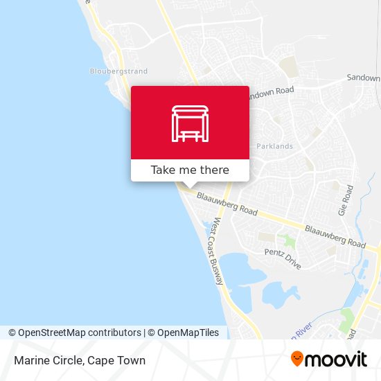 Marine Circle map