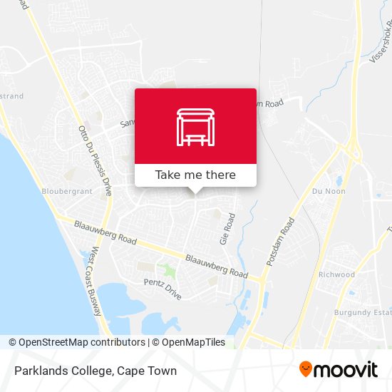 Parklands College map