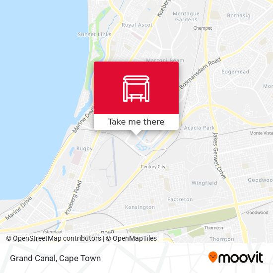Grand Canal map