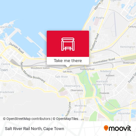 Salt River Rail North map