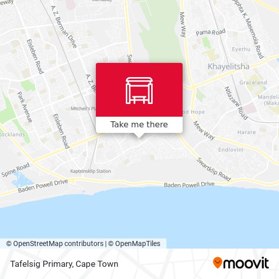 Tafelsig Primary map
