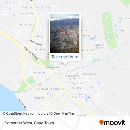 Somerset West map