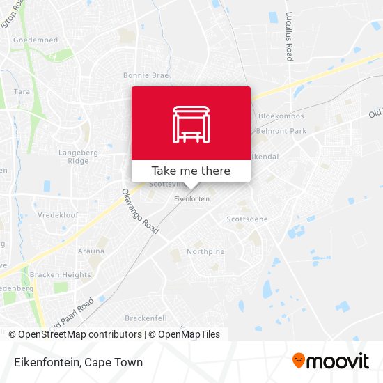 Eikenfontein map