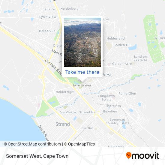 Somerset West map