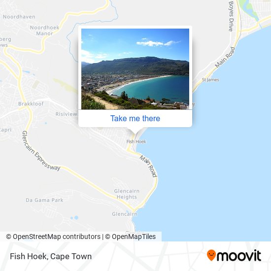 Fish Hoek map