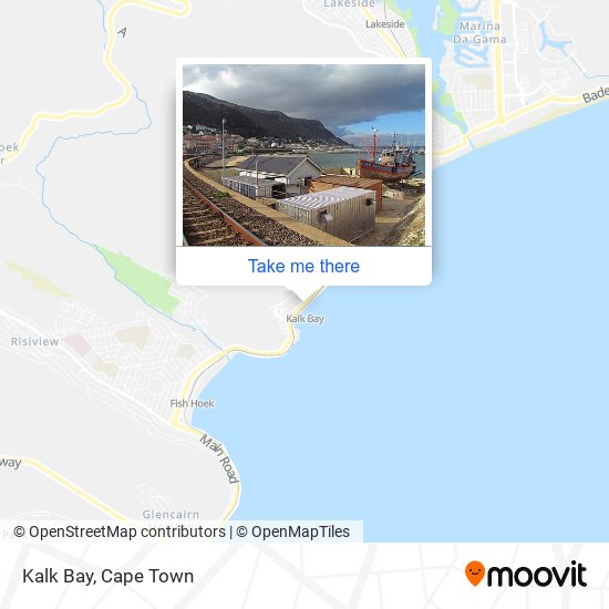 Kalk Bay map