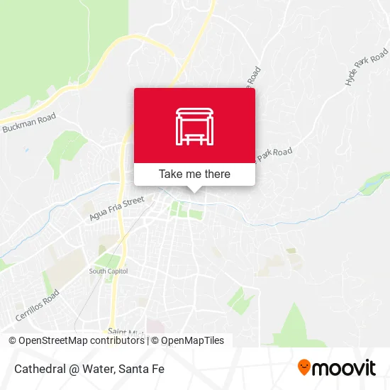 Cathedral @ Water map