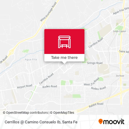 Mapa de Cerrillos @ Camino Consuelo Ib