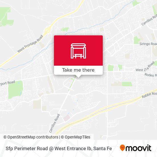 Sfp Perimeter Road @ West Entrance Ib map