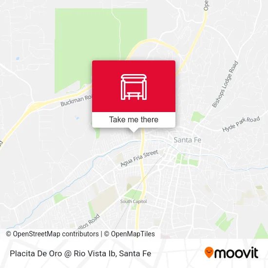 Mapa de Placita De Oro @ Rio Vista Ib