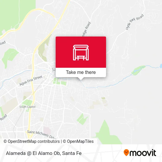 Mapa de Alameda @ El Alamo Ob
