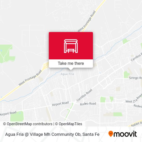 Agua Fria @ Village Mh Community Ob map