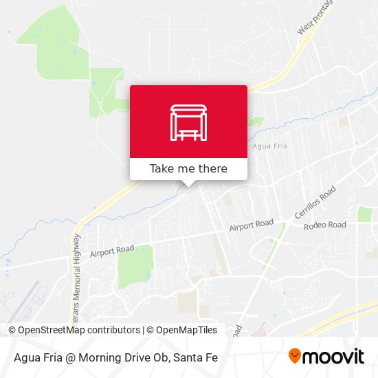 Mapa de Agua Fria @ Morning Drive Ob