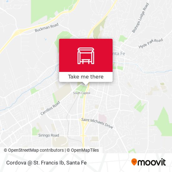 Cordova @ St. Francis Ib map