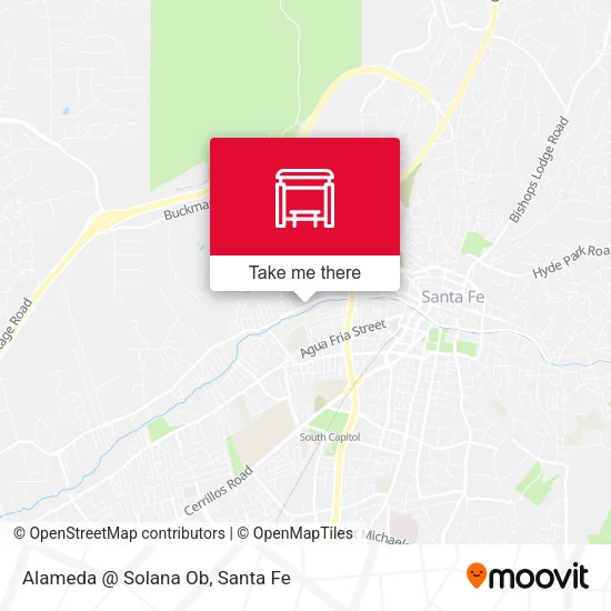 Mapa de Alameda @ Solana Ob