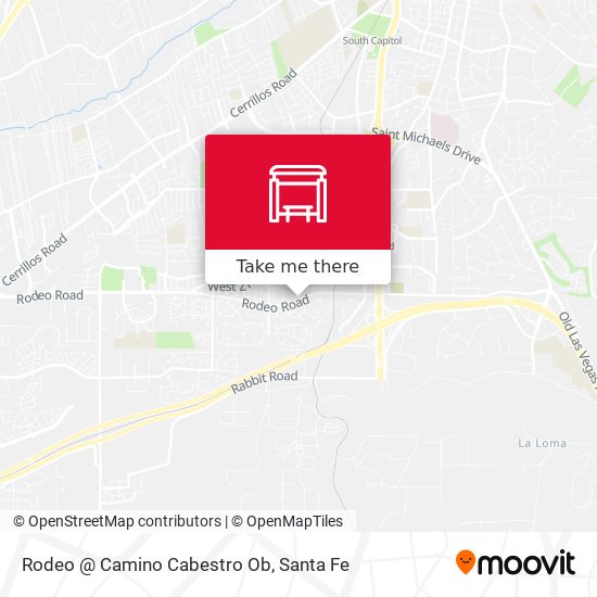 Rodeo @ Camino Cabestro Ob map