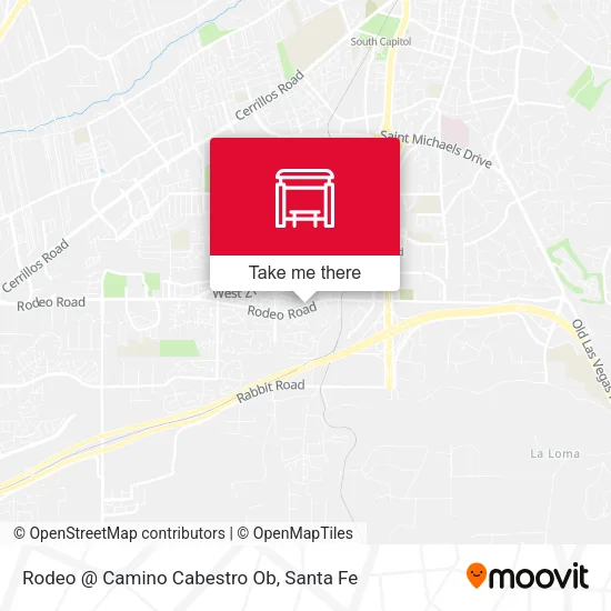Mapa de Rodeo @ Camino Cabestro Ob