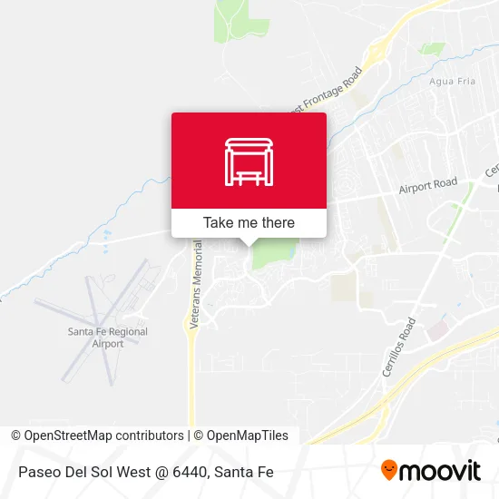 Mapa de Paseo Del Sol West @ 6440