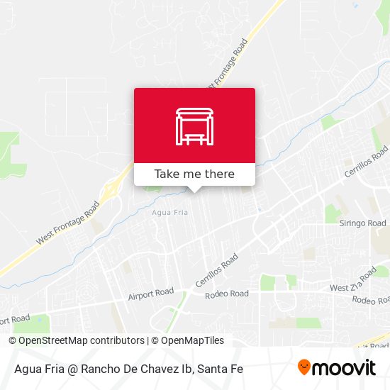 Agua Fria @ Rancho De Chavez Ib map