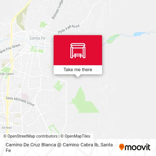Camino De Cruz Blanca @ Camino Cabra Ib map