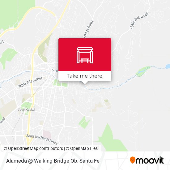 Mapa de Alameda @ Walking Bridge Ob