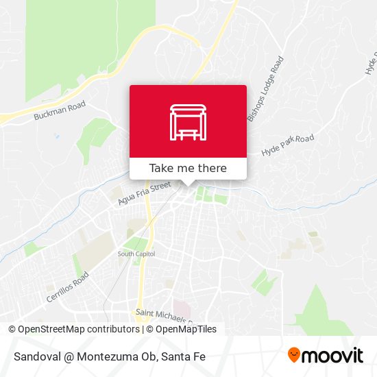 Mapa de Sandoval @ Montezuma Ob
