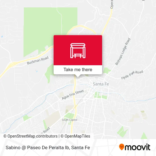 Mapa de Sabino @ Paseo De Peralta Ib