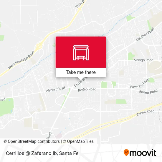 Cerrillos @ Zafarano Ib map