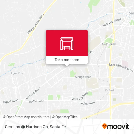 Cerrillos @ Harrison Ob map